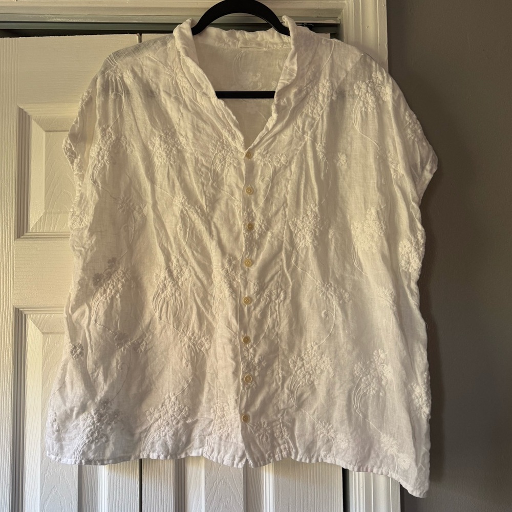 CP Shades Button-Up Women's Blouse